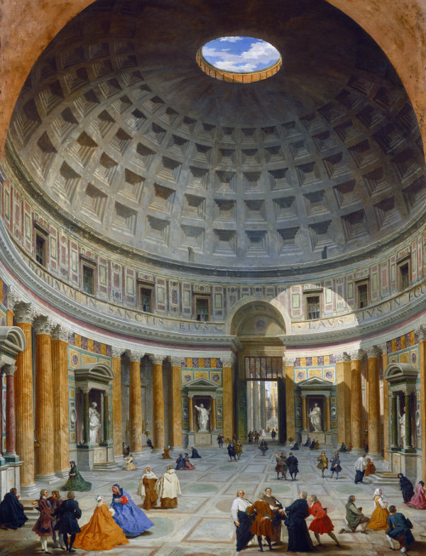 Das Pantheon von innen